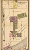 1914 North Kansas City Town Plat Lithograph